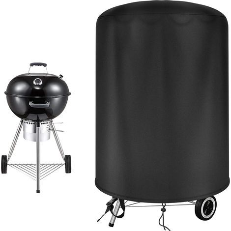 Weber Grillabdeckung 57 cm, Weber Outdoor-Abdeckung 57 cm, Runde Abdeckung 500D Oxford wasserdicht (Ø 71 x 68 cm) (1/5)