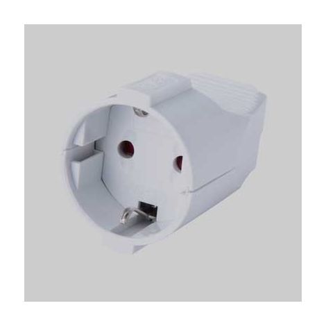 PRESA MOBILE SCHUKO 10A 2P+T