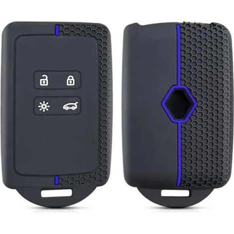 Coque de protection pour clé et carte Renault, compatible avec les modèles Clio 4, 5, Austral, Arkana, Captur, Megane, Zoe, Koleos (1/2)