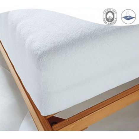TrAdE Shop Traesio - Coprimaterasso Sanitario Impermeabile 1 Piazza Con Angoli Elastici 90x195cm - (1/2)