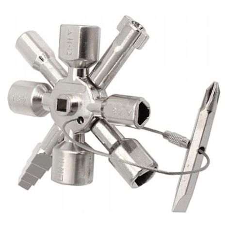 Chiavi per quadri elettrici, Kraft&Dele, 10 in 1, KD1134 (1/5)