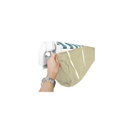 Sac de rangement pour auvent volet roulant rétractable housse de protection étanche à la poussière et à l\'eau 4M beige (1/4)