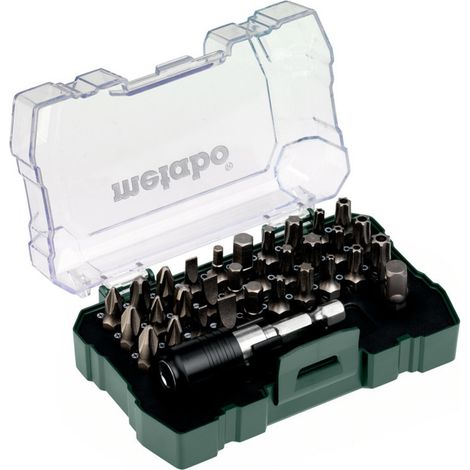 Metabo Bitsatz 32-teilig Torx-Tamper Adapter magnetischer Bithalter 626697000 (1/4)