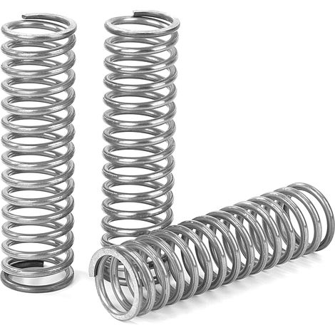 Compression Spring 70 mm Stainless Steel Compression Springs Wire Diameter 2.2 mm Outer Diameter 20 mm Spring Force 8.4 kg 4 Pieces (1/5)