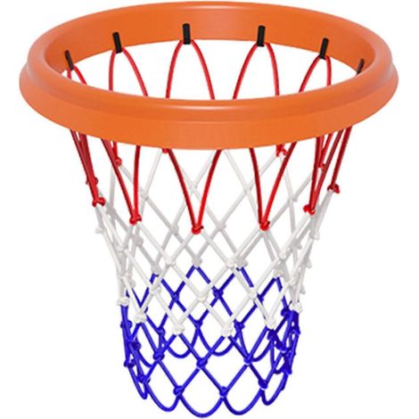 Filet de basket-ball portable en maille PU pour une utilisation intérieure et extérieure, amovible, format scolaire professionnel (1/5)
