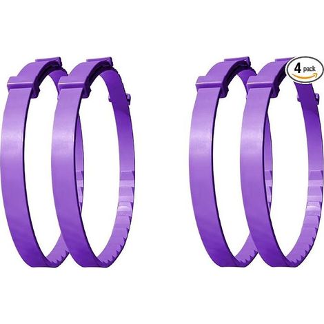 Cat Collars, Collars for Dogs, Collars for Dogs, Pet Collars, Waterproof, Purple, for Small and Large (1/5)