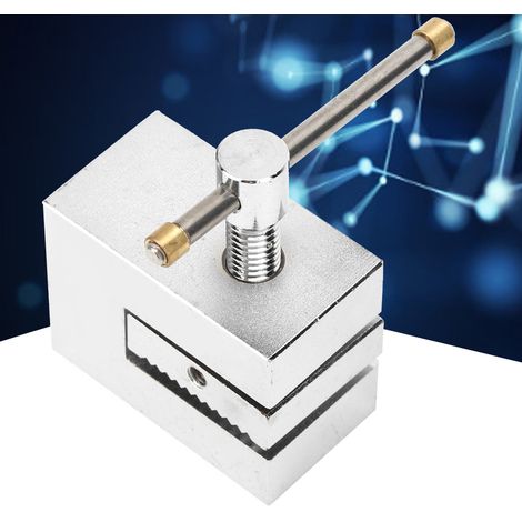 Pince simple en acier inoxydable à une seule broche pour la mesure de la force de traction sur machines de traction jusqu'à 500 N (1/5)
