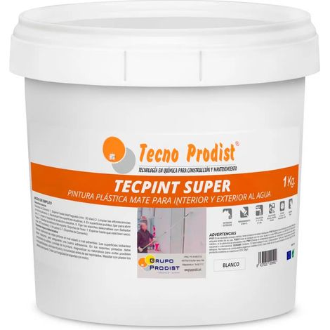Tecno Prodist Tecpint Super - Pintura al Agua para Interior y Exterior