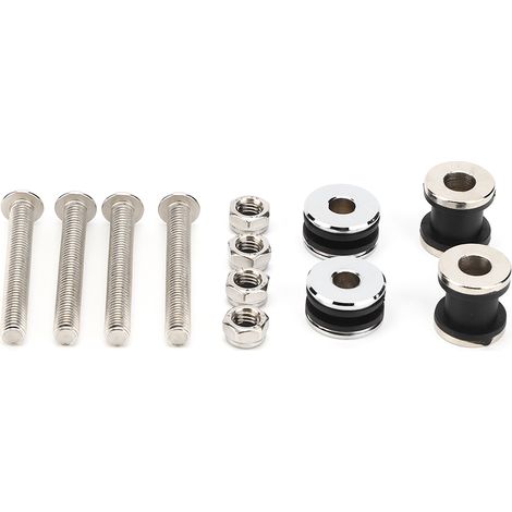 Kit de fixation moto Sissy Bar Rack Vis de montage pour Iron 1200, matériel de quincaillerie robuste, ensemble complet de boulons et écrous, adaptation parfaite pour accessoires de moto. (1/5)