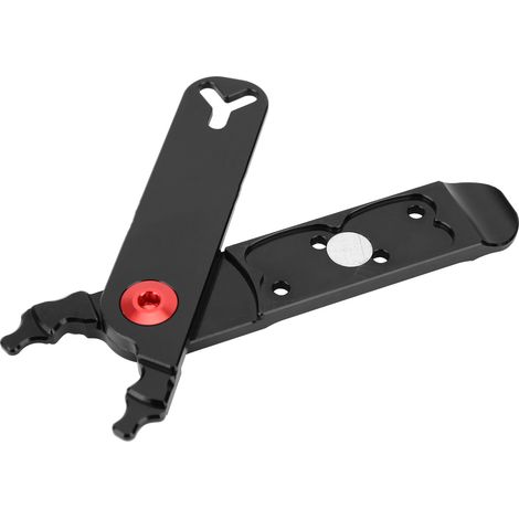 Pince à chaîne de vélo ZTTO, pince pour maillon rapide, outil pour valve, démonte-pneu, outil multifonction 4 en 1, noir (1/5)