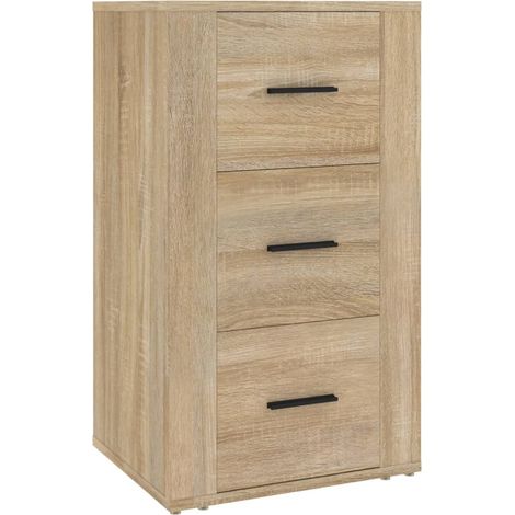 Maison Exclusive - Aparador madera contrachapada color roble Sono