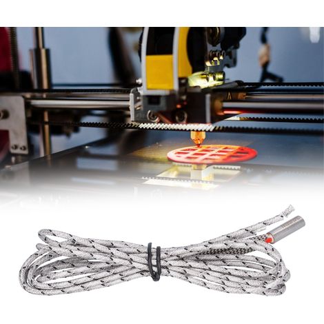 Mendel Reprap Verbesserter Heizstab 620 mm 65 W/24 V 1 m V6 J-Kopf (1/5)