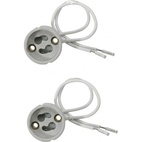Attacco GU10 per Faretto Lampada Portalampada Attacchi GU10 Adattatore 220V