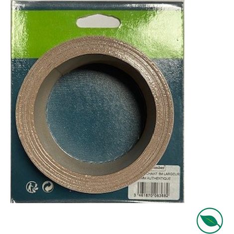 Forestea – Bande de chant stratifié alu 5m x 42mm – Collage à chaud – Pour habillage de plan de travail – Corps en alliage léger (1/2)