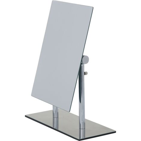 WENKO KOSMETIK STANDSPIEGEL KOSMETIKSPIEGEL BADSPIEGEL SPIEGEL RASIERSPIEGEL (1/5)