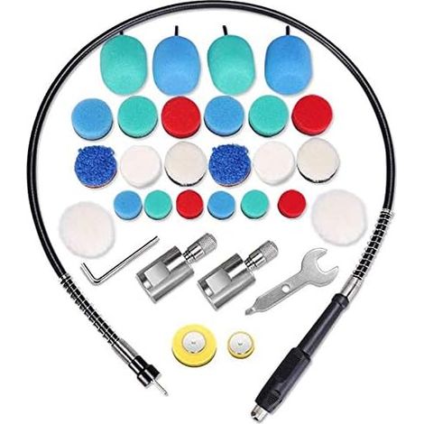 Mini arbre de polissage de précision kit de tampons de (1/5)