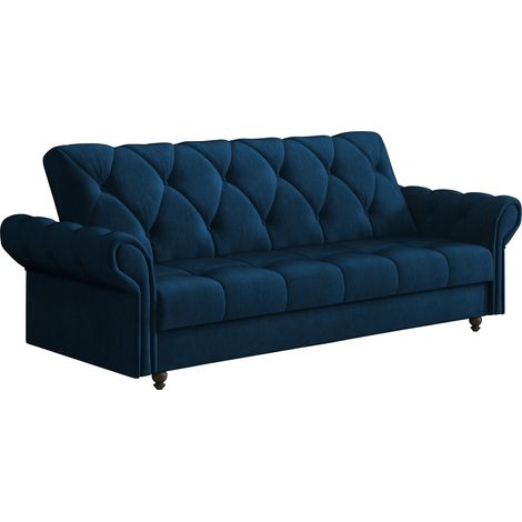 Canapé convertible Columbus 209, Kronos 09, Disponible, 0, 90x240x90cm (1/5)