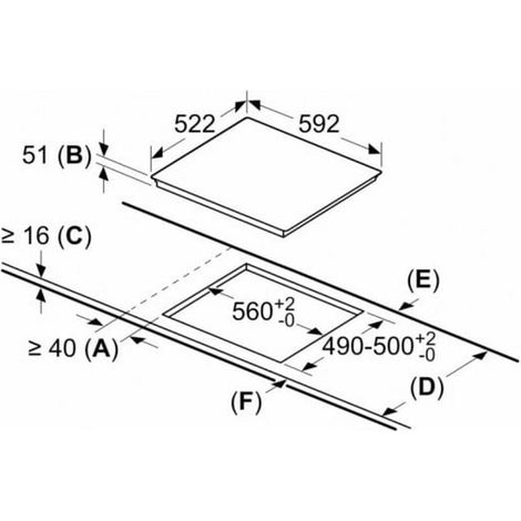 Piano Cottura ad Induzione BOSCH PID631BB5E 60 cm 7400 W 59,2 cm (1/5)
