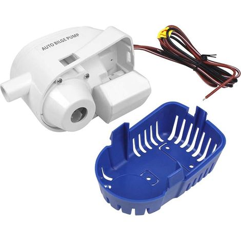 Pompe de cale automatique 12V 750GPH/ 47LPM avec interrupteur à flotteur (1/3)