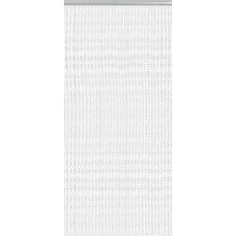 vidaXL Mosquitera de cadena para puerta aluminio 100x226 cm (1/2)