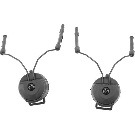 2PCS Support de Casque pour Vélo, Adaptateur Rail de Casque ABS pour Écouteurs de Sport (1/5)