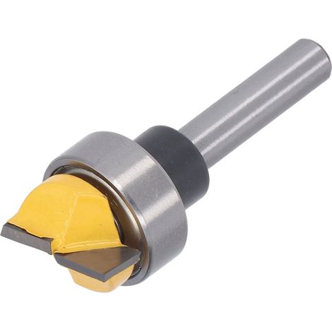 Fraise à rainurer 1/4" pour charnières, pointe carbure pour bois, défonceuse et mortaisage (1/5)