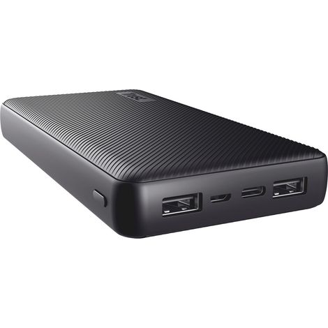 Trust Powerbank 20000 mAh Li-Ion Micro USB Schwarz Outdoor (1/5)