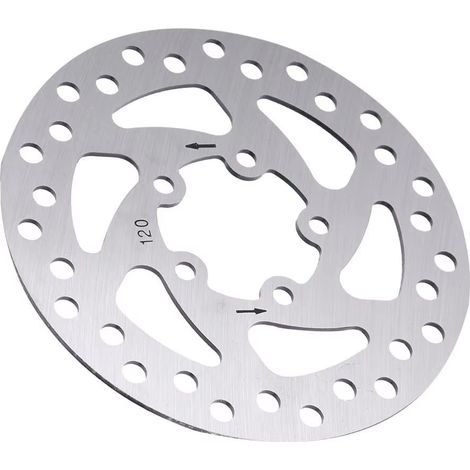 Disques de frein pour trottinettes électriques et plaquettes de frein pour VTT, 6 trous, acier inoxydable 120/140/160/180/203.