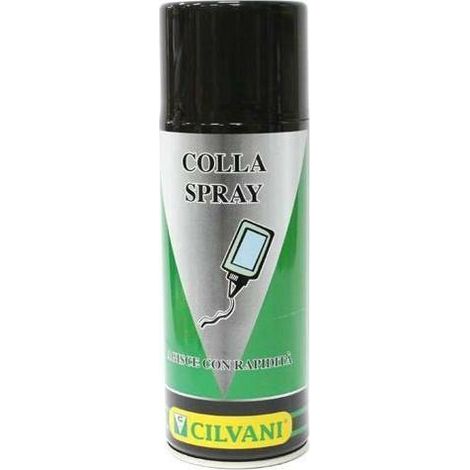 Bomboletta spray colla ml400 rapida presa metalli plastica  pannelli fonoassorb