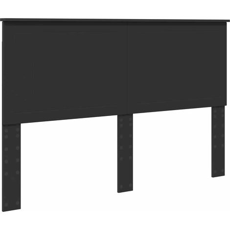 Maison Exclusive - Cabecero con cabecera Roble Negro 150 cm Mader (1/5)