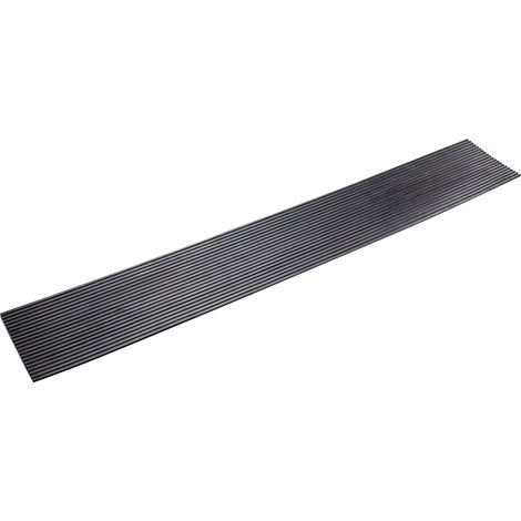 Auffahrrampe Bordsteinrampe 900x140x15mm Gummi Rampe Schwellenrampe Auffahrhilfe (1/5)