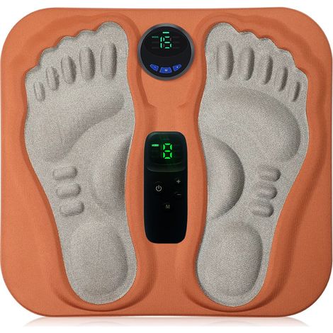 Elektrisches Fußmassagegerät – Kompakte Massagematte, leichtes Regenerationsgerät Fortschrittliche, strukturierte Platte, multifunktionale Muskelstimulation (1/5)