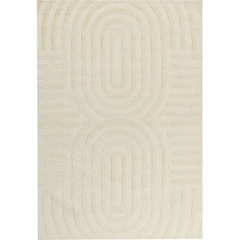Rug MASTUNG Beige 160 x 230 cm Wool (1/5)