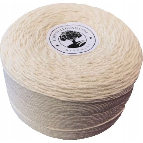 Baumwollkordel 1 kg Makramee Makramee 1000 g Garn (1/5)