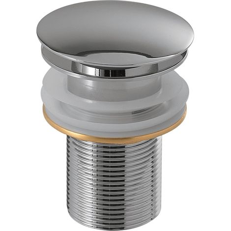Pileta clic clac de acero inoxidable universal 9-10 x 6 x 6 cm (1/2)