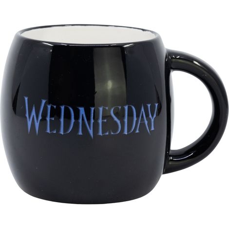 Taza Globe de cerámica de 380 ml en caja de regalo de Wednesday