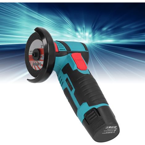 Meuleuse d'angle électrique multifonctionnelle rechargeable sur batterie au lithium 12 V, mini-machine de découpe, meulage et polissage (1/5)