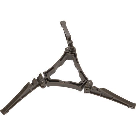 Support universel pliable pour bidon de gaz - Stabilisateur portable pour réchaud de camping, randonnée et cuisine extérieure (1/5)