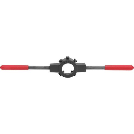 Clé à tarauder manuelle, porte-filière circulaire, tourne-à-gauche croisé 3/8-7/16 (M10-M11), outillage à main pour visserie (1/5)