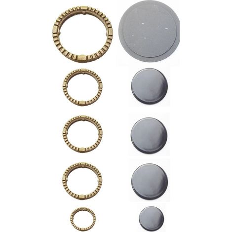 SPARTIFIAMMA COMPLETO PER CUCINA A GAS ARISTON INDESIT 5 FORNELLI 3 medi S 231 (1/2)