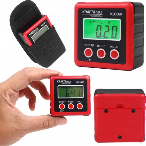 Kraft&Dele Digitaler LCD-Winkelmesser mit elektronischem Präzisionsmagneten (1/5)