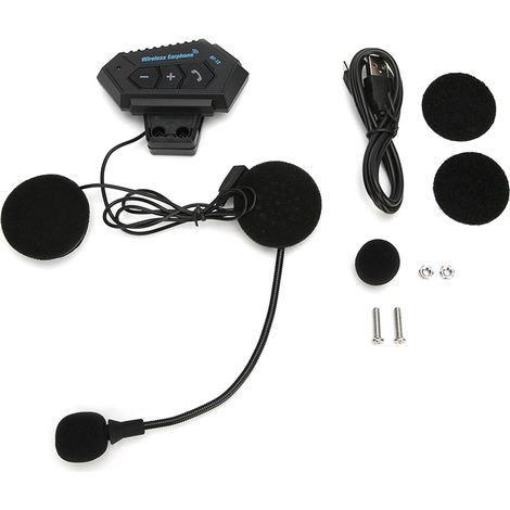 Casque moto Bluetooth avec réduction de bruit et appels mains libres (1/5)