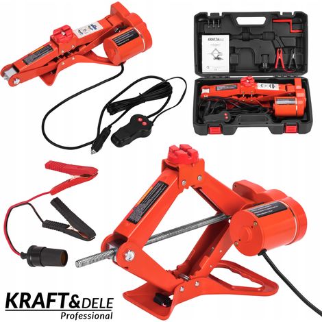 Cric électrique pour voiture avec allume-cigare, 12 V, 150 W, 3 broches, course de 120 à 350 mm (1/5)