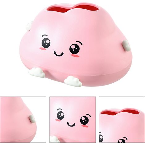Boîte de rangement pour tissues déco nuage rose PP multifonction Living Room Bedroom Office (1/5)