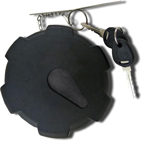 Cache-réservoir à carburant noir pour camion, camion, remorque, TGA TGX TGS - 2 clés/OEM 0004711230 0004700405 81122106027 20392751