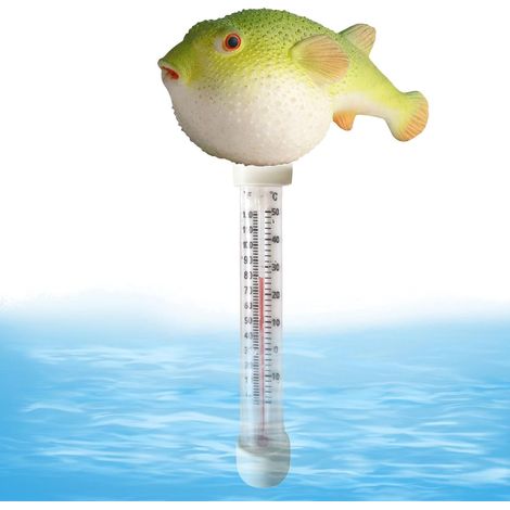 Thermomètre pour Baignoire,Thermomètre Animaux Dessinés Pour Bains À Remous  Accessoire De Piscine Grand Thermomètre Pour Maison Étang Intérieur Extérieur Spa Source Chaude Baignade