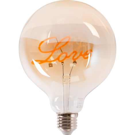 Barcelona Led – Ampoule décorative à filament E27 G125 4W 280 lm – Lumière chaude 2200K – Angle d'ouverture 360° – Durée de vie 25 000 heures (1/7)