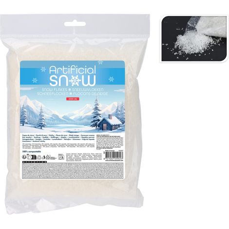 Neve artificiale bio 2000 ml PERAGA CHRISTMAS