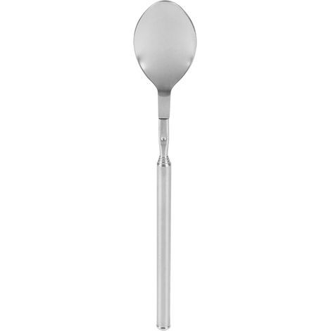Cuillère à mélanger télescopique en inox 62 cm extensible pour barbecue et cuisine, ustensile de table réglable (1/5)