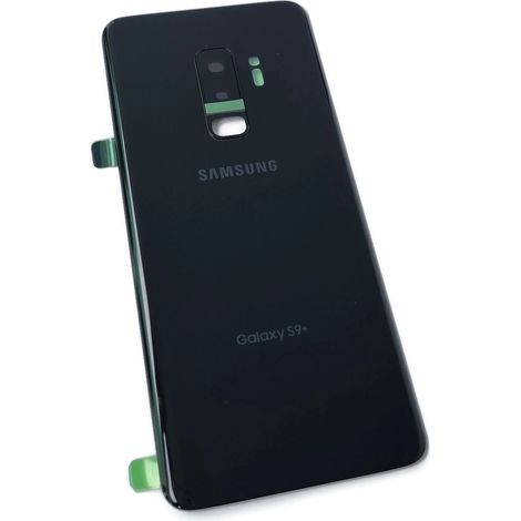 Cover posteriore originale ORG per Samsung Galaxy S9+ S9 Plus G965 nera (1/2)